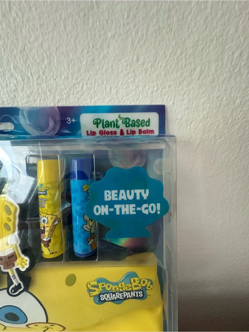 SpongeBob SquarePants Kids' Yellow Cosmetic Set
